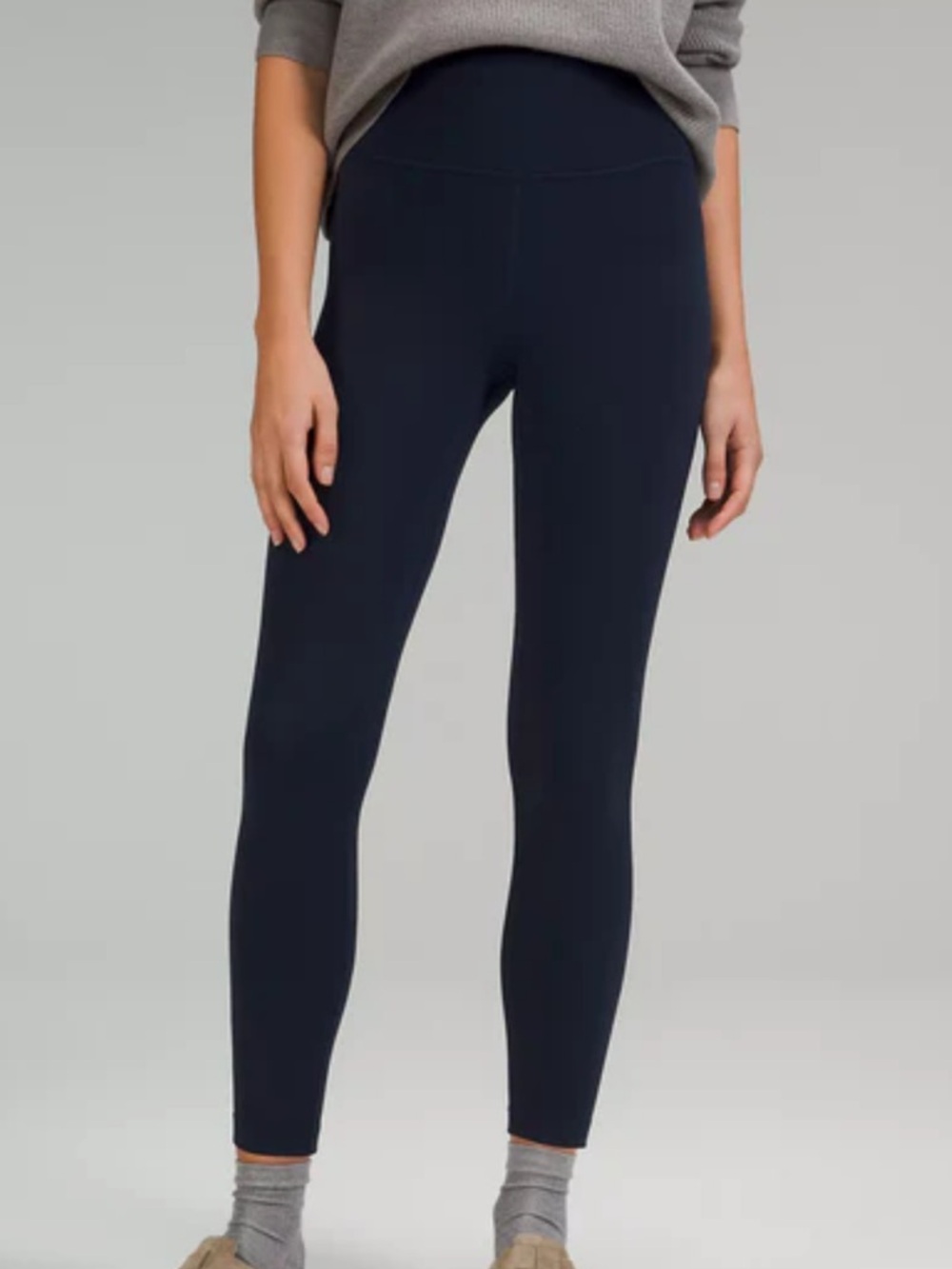 lululemon athletica High-Rise Leggings in True Navy Blue